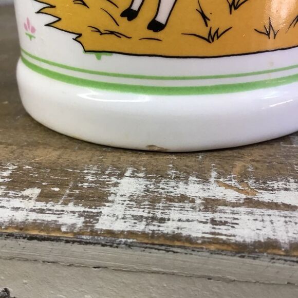 Vintage 90s Cottagecore Farmhouse Country Farmcore Pig Novelty Utensil Holder - Picture 8 of 8